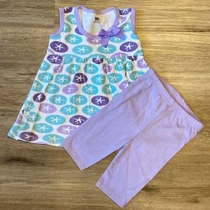 10 for $10   9-12 mo. Capri set